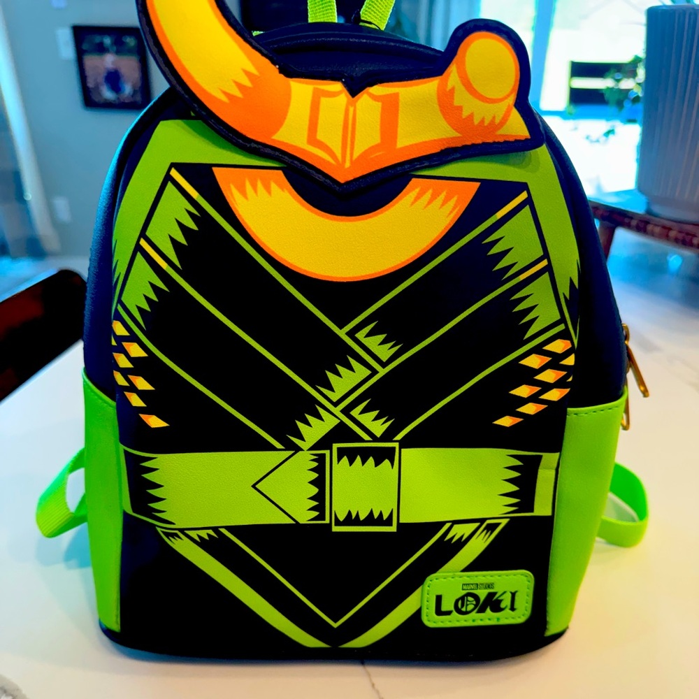 NWT Marvel Studios Loki mini backpack